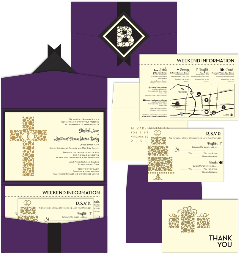 E&T Invitation Suite Design