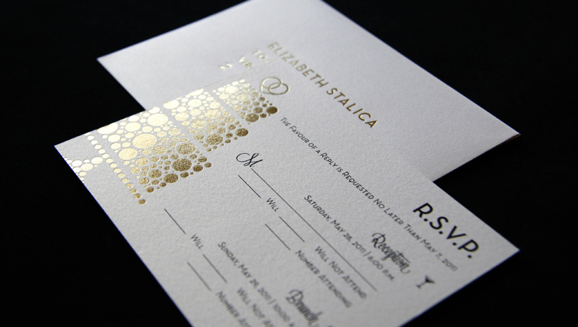 E&T Wedding Invitation Suite