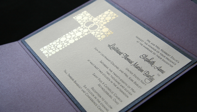 E&T Wedding Invitation Suite