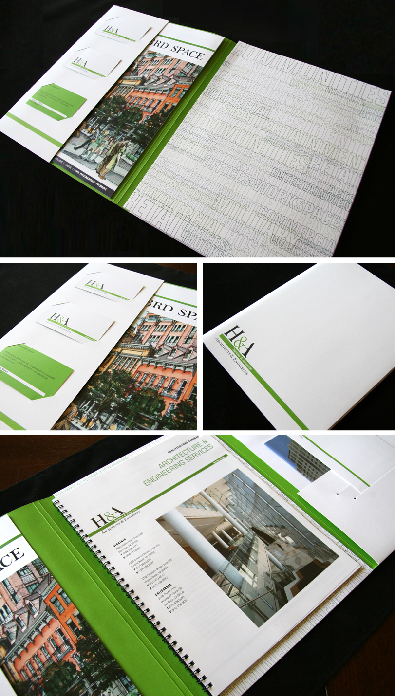 H&A Custom Tri-fold Pocket Folder